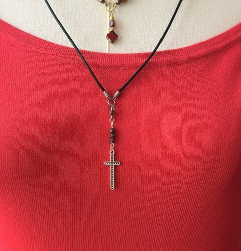 Lebensfreude mit Kreuz